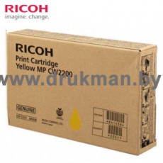 Картридж гелевый для Ricoh Aficio MP CW2200/ CW2201, желтый (841638